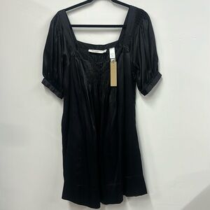 New laundry by design black silk dress 8